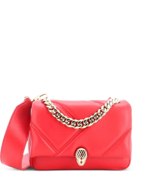 Bvlgari Pre-Owned Serpenti Cabochon Diagonal Quilted Leather Mini shoulder bag Red G6BAFBZL47LVNO0B