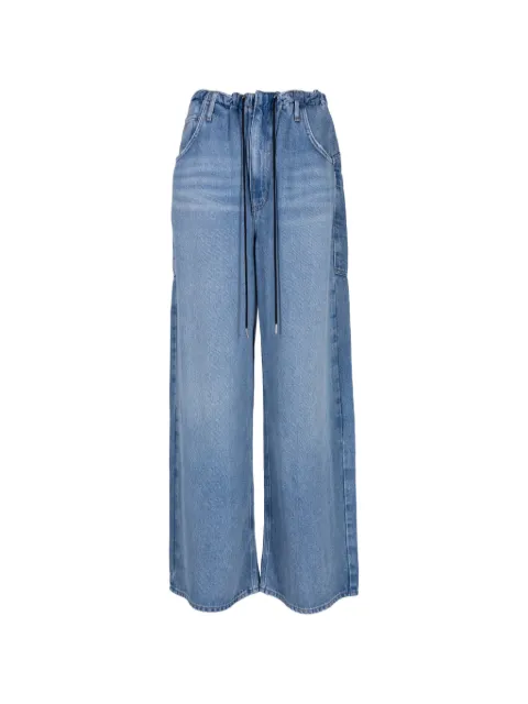 AGOLDE Shaw drawstring-waist jeans Blue A3321972