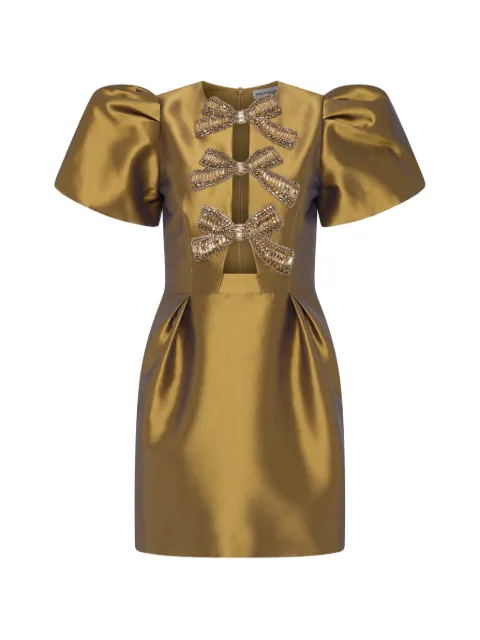 Rebecca Vallance Venus mini dress Gold 26031736