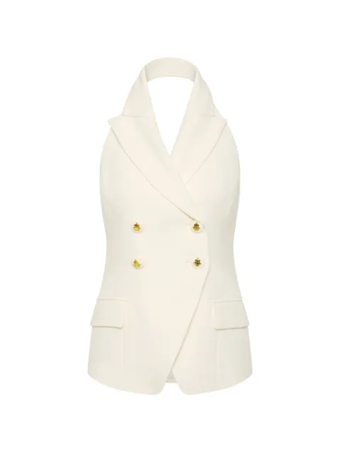 Rebecca Vallance Odilia vest top Neutrals 26032722