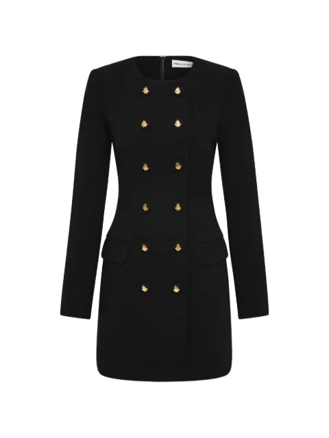 Rebecca Vallance Odilia -ong-sleeve mini dress Black 26031750