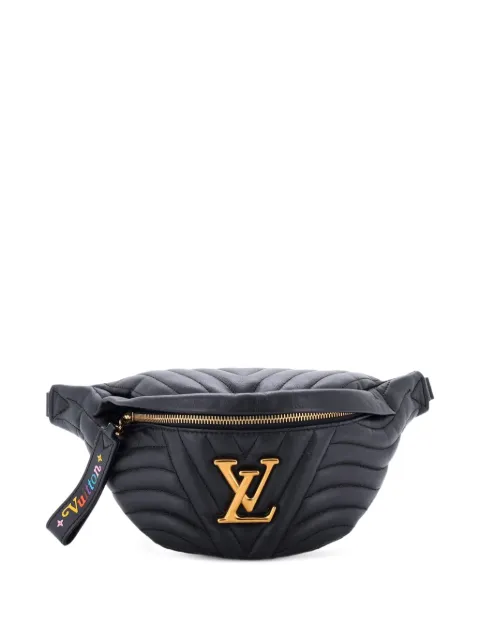 Louis Vuitton Pre-Owned New Wave Bumbag Quilted Leather belt bag Black DEBD772J3NLQGBT6