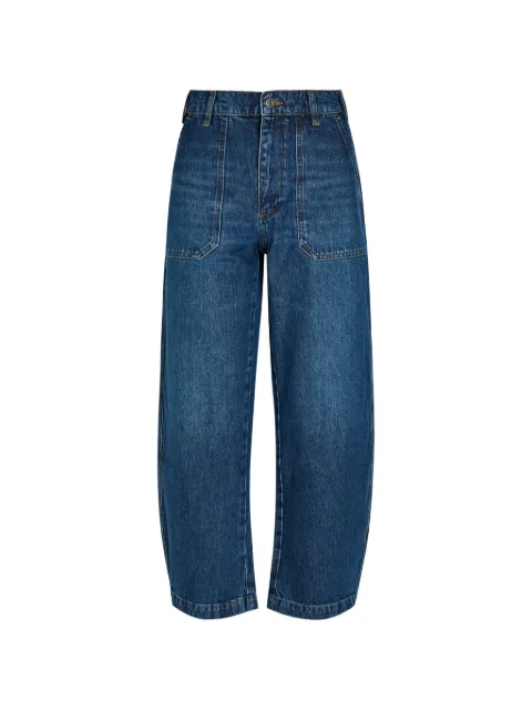 FRAME Ranger patch-pocket wide-leg jeans Blue 2051105