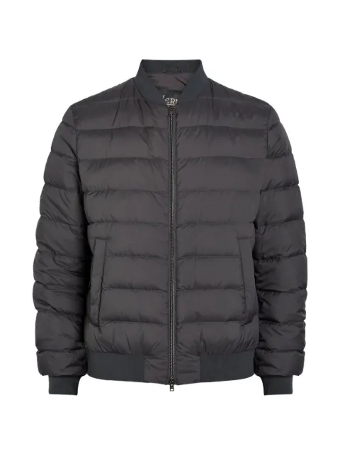 Herno L'Aviatore bomber jacket Grey PI010ULE12456Z
