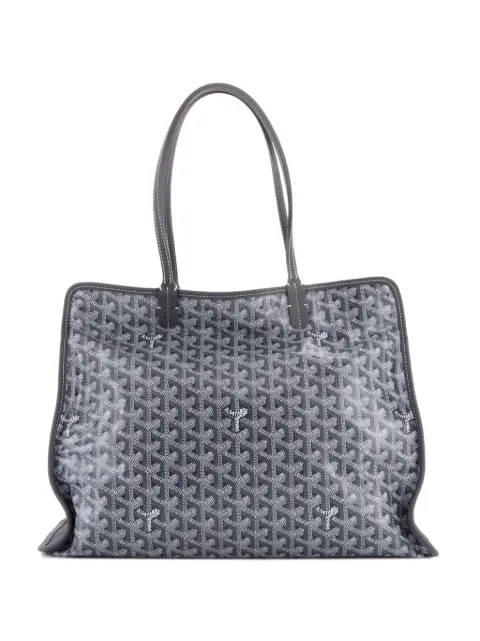Goyard Pre-Owned Hardy Pet Carrier Coated Canvas PM tote bag Grey 0P6F8HZ9OXWVJJLE