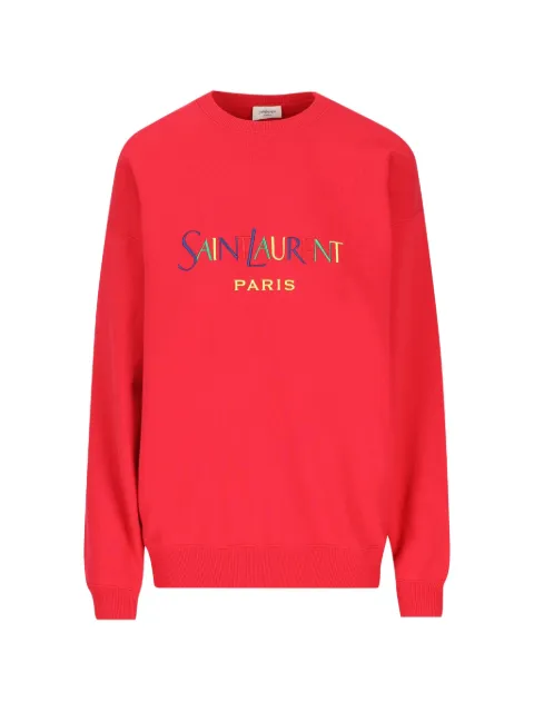 Saint Laurent Saint Laurent Paris sweatshirt Red 873600Y36ZO