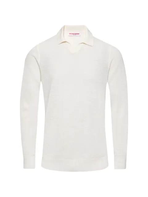 Orlebar Brown Bresson cashmere sweater White 282630