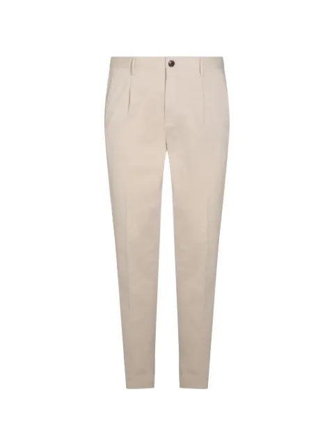 Incotex pleated-detail trousers Neutrals ZX541W40947501
