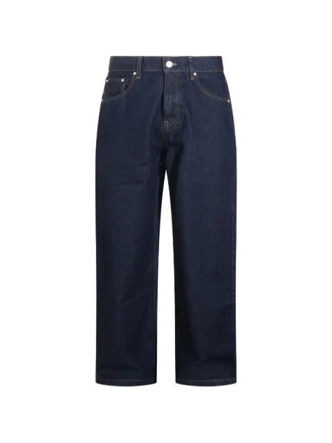 Arte Antwerp logo-embroidered straight-leg jeans Blue AW26035P