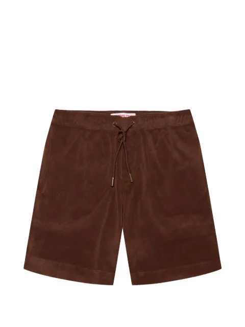 Orlebar Brown Trevone towelling drawstring shorts Brown 282732