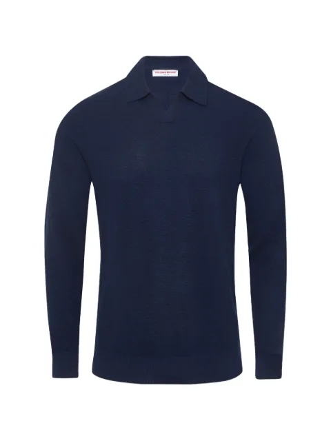 Orlebar Brown Bresson cashmere sweater Blue 282629