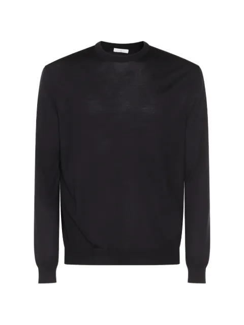Malo crew-neck wool sweater Black UXA386F2Z10E286