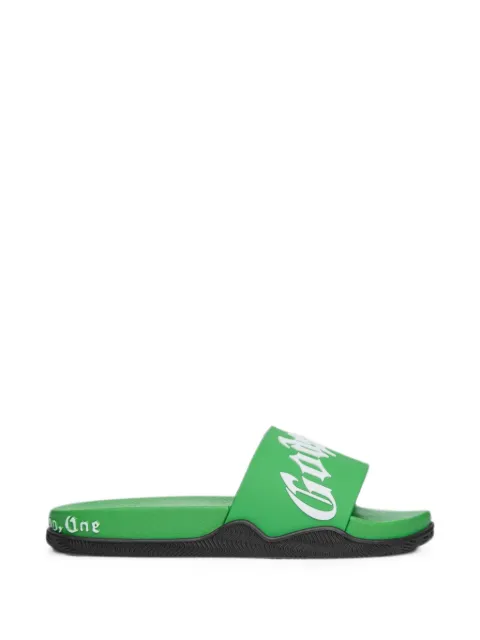 GODSPEED OG Logo V2 slides Green GS582