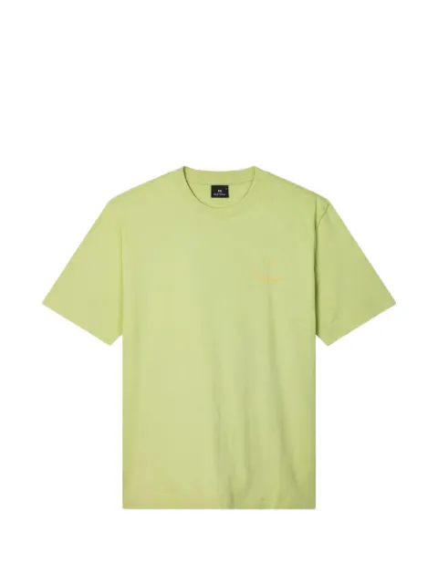 PS Paul Smith embroidered-logo T-shirt Green M2RA096EW22387