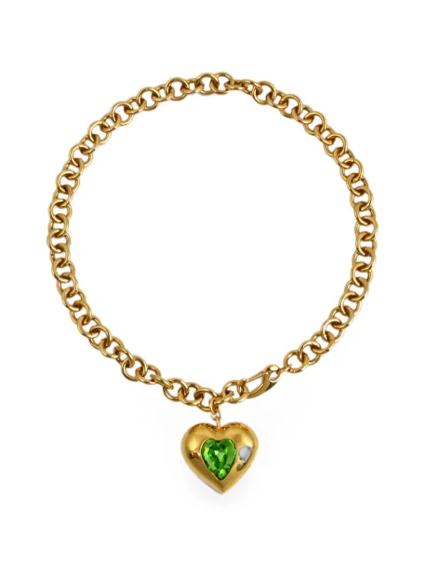 MAYOL Elvira heart-pendant necklace Gold N44