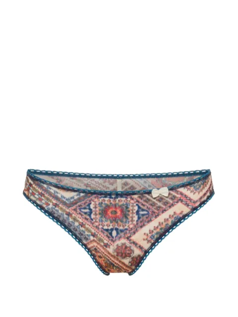 MOMONÌ Arca print-pattern briefs Multicolour 265MMOUN002265MO45