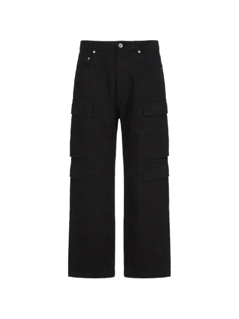 Rick Owens DRKSHDW double cargo jeans Black DU02F6361TW