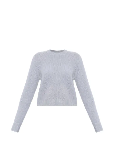 Lisa Yang Solene ribbed-trim sweater Blue 20260210