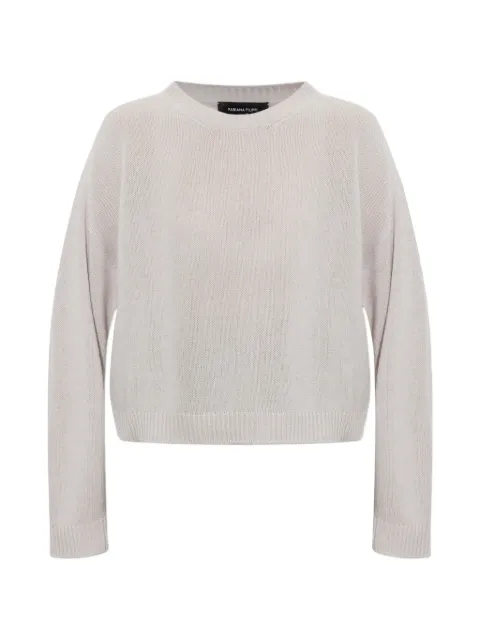 Fabiana Filippi cashmere crew-neck sweater Purple MAD216F016N9000000
