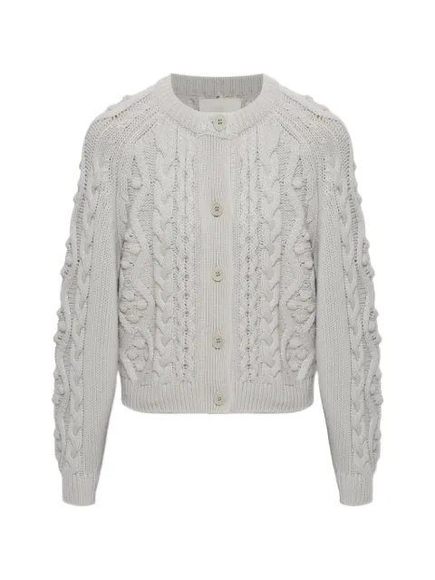 Lisa Yang Winroe cable-knit cardigan Grey 20264000