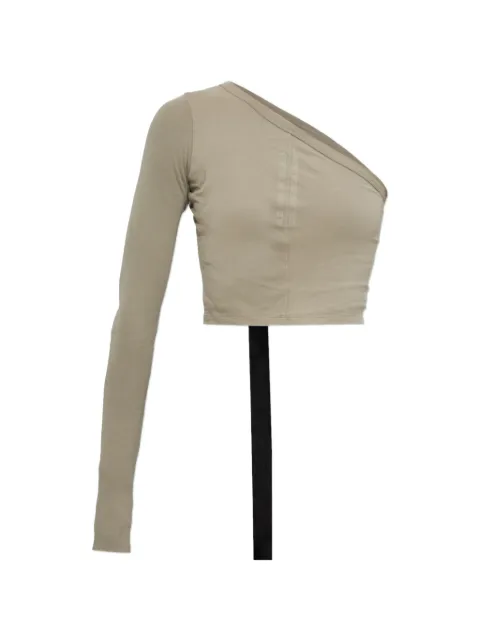 Rick Owens DRKSHDW one-shoulder top Neutrals DS02F6214RN