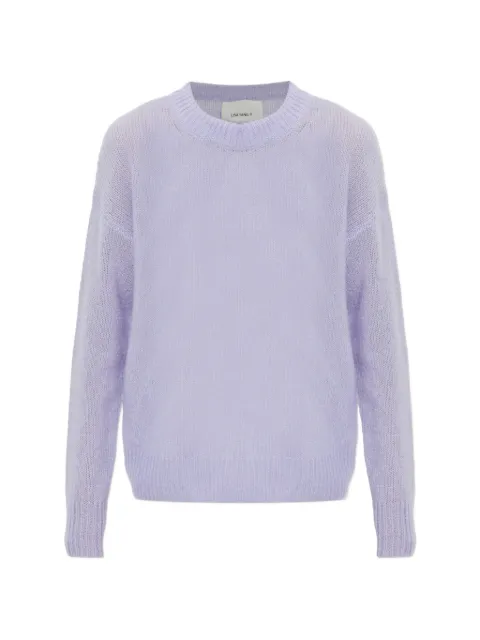 Lisa Yang Lova ribbed-trim sweater Purple 20242430