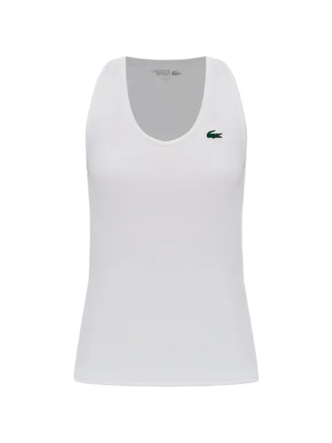 Lacoste sport slim-fit tank top White TF0160