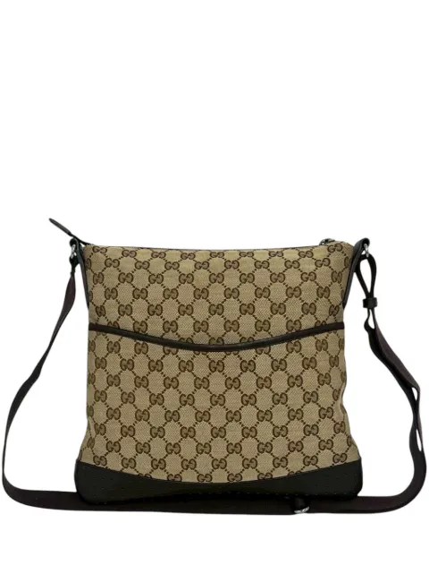Gucci Pre-Owned 2000-2015 GG Canvas crossbody bag Neutrals BF2O77EX4X13OUY1