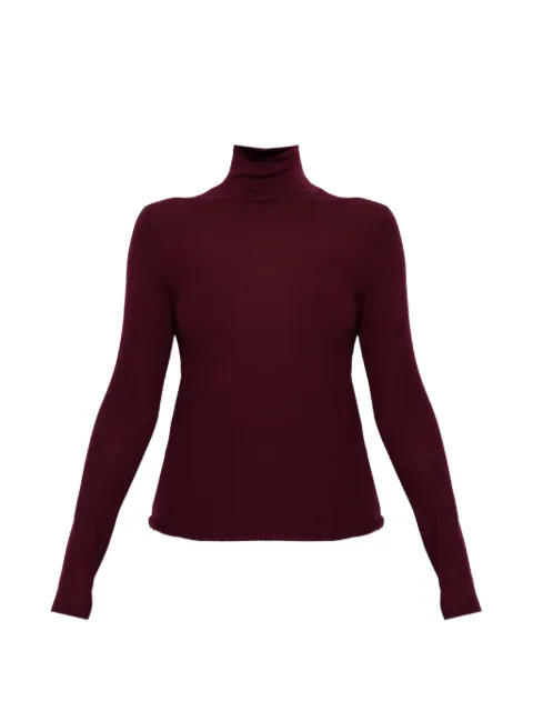 Lisa Yang Lory roll-neck sweater Red 20245020