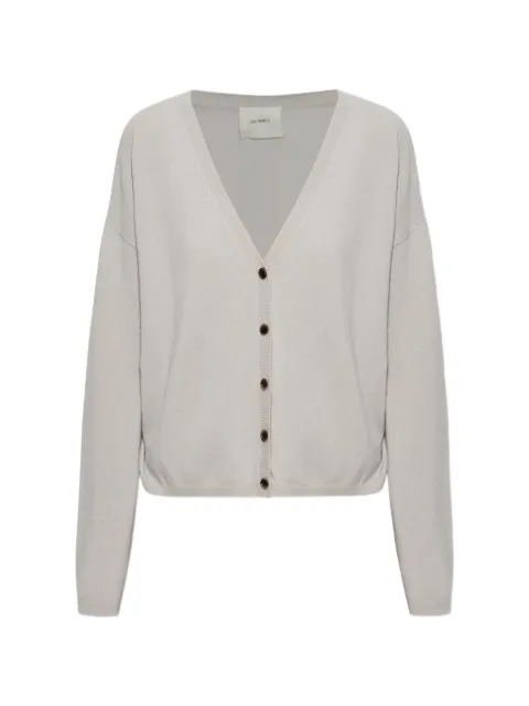 Lisa Yang Abby V-neck cardigan Grey 202037S0