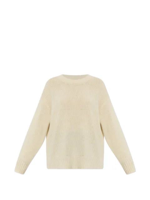 Lisa Yang Joyje ribbed-trim sweater Yellow 20265290