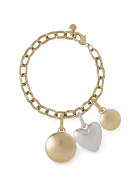 Roxanne Assoulin Token multi-charm pendant bracelet Gold RXF26B109