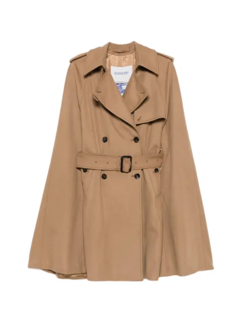 Burberry belted cape Neutrals 8133134