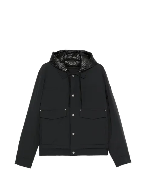 Moose Knuckles hooded puffer jacket Black M35MJ216
