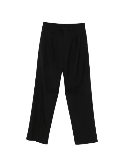 Lardini pleated wide-leg trousers Black ACMIGIOBCOWF0078
