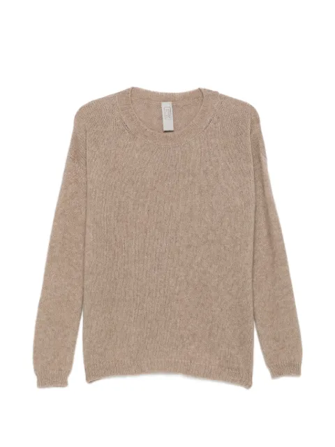 Private 0204 drop-shoulder long-sleeve sweater Neutrals DC217