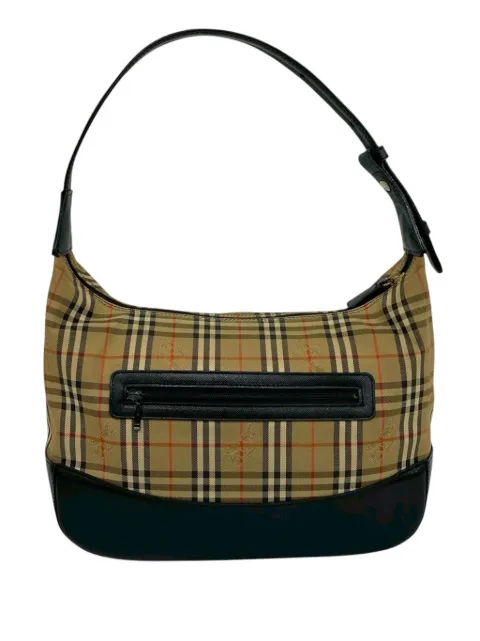 Burberry Pre-Owned 2000-2010 Haymarket Check Canvas shoulder bag Neutrals 2VZCANH9I5XBIYOP