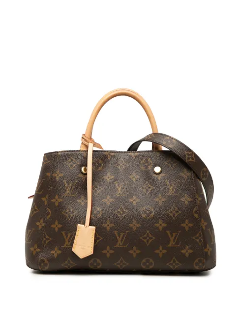 Louis Vuitton Pre-Owned 2020 Monogram Montaigne BB satchel Brown TUCTI6M8YSEFURUR
