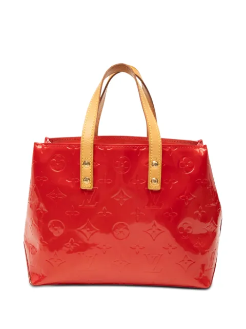 Louis Vuitton Pre-Owned 2001 Monogram Vernis Reade PM handbag Red NV3YA1K964Z7EU6X
