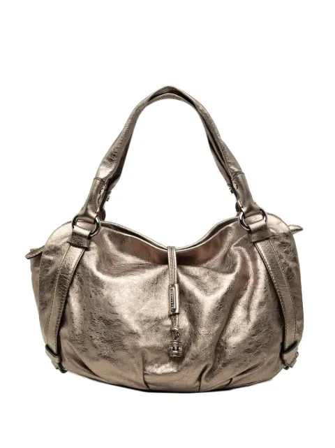 Celine Pre-Owned 2007 Metallic Calfskin Bittersweet hobo bag Gold 7T6I82ZS9T5XD4SH