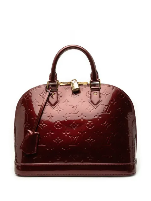 Louis Vuitton Pre-Owned 2010 Monogram Vernis Alma PM handbag Red 1NA0PDH5H26IU2VZ