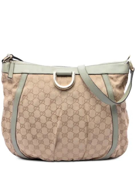 Gucci Pre-Owned 2016-2026 GG Canvas Abbey D Ring crossbody bag Neutrals GQX1PP9TP5KQ4PFI