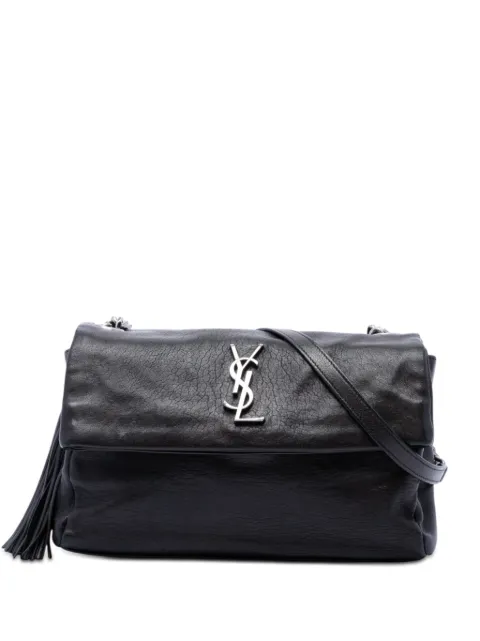 Saint Laurent Pre-Owned 2017 Medium Sheepskin West Hollywood crossbody bag Black PGFSPV0VFXZXB0XE