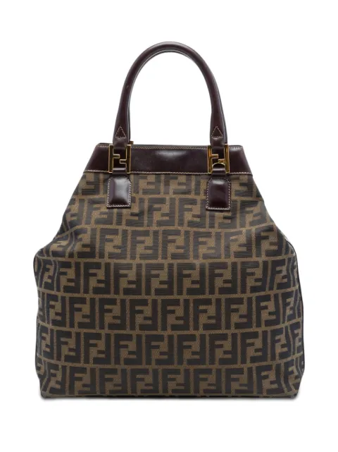 Fendi Pre-Owned 20th Century Zucca Canvas tote bag Brown OIZL548A8987NZH3