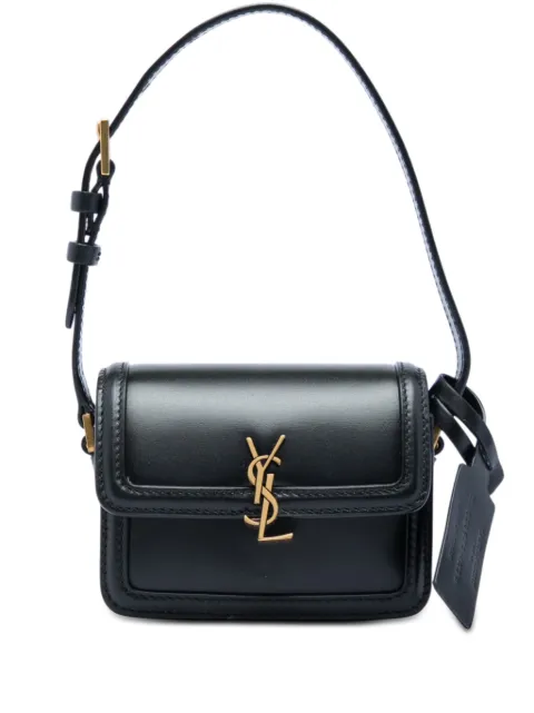 Saint Laurent Pre-Owned 2024 Micro Calfskin Solferino Satchel In Box handbag Black 8LZ7AD7H0G3G4Q5J