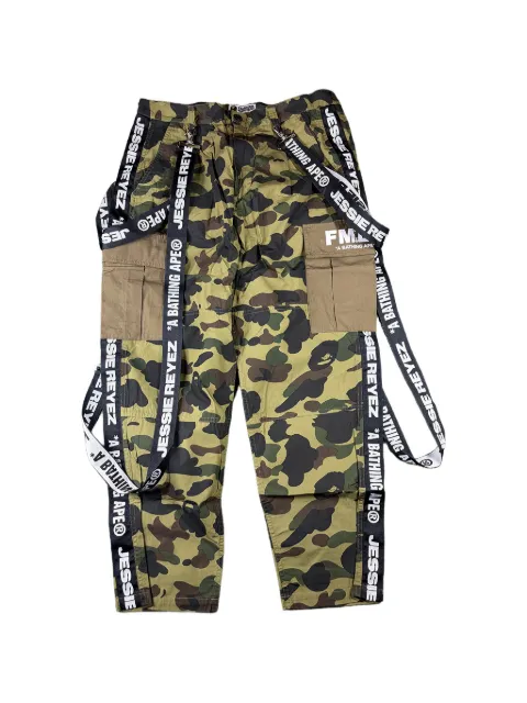 A BATHING APE® x Jessie Reyez 6 Pocket cargo pants Green BAPE069
