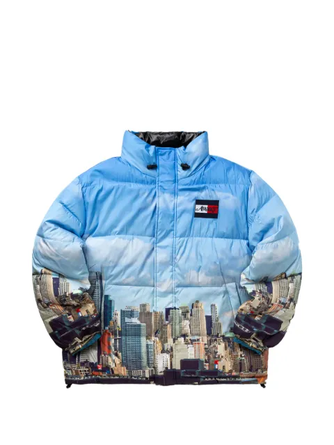Awake NY x Tommy Hilfiger Liberty Skyline reversible puffer jacket Blue DM0DM17384BDS