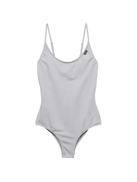 Prada one-piece jersey swimsuit Grey 70271SOOO16UL