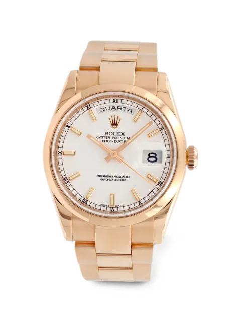 Rolex Day-Date 36mm watch White 118205
