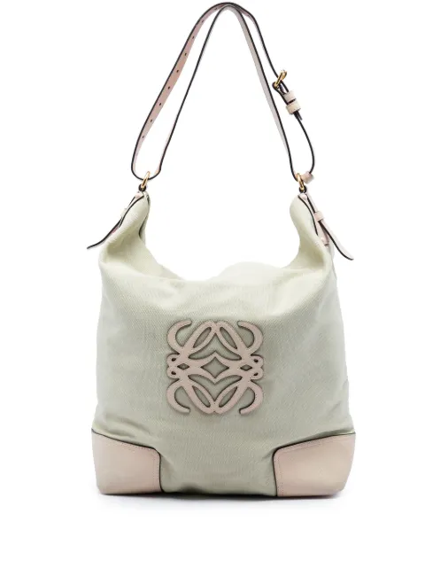 Loewe Pre-Owned 2007 Canvas Anagram shoulder bag Brown YAGEBUM7GP0LHPUT